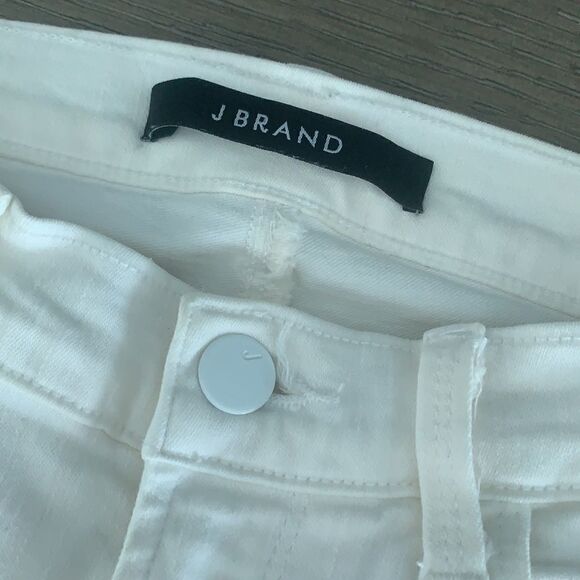 New J Brand white distressed denim white rocks 620c028 - Picture 6 of 9